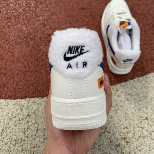 Nike Air Force 1 Low Sherpa Fleece White - 5