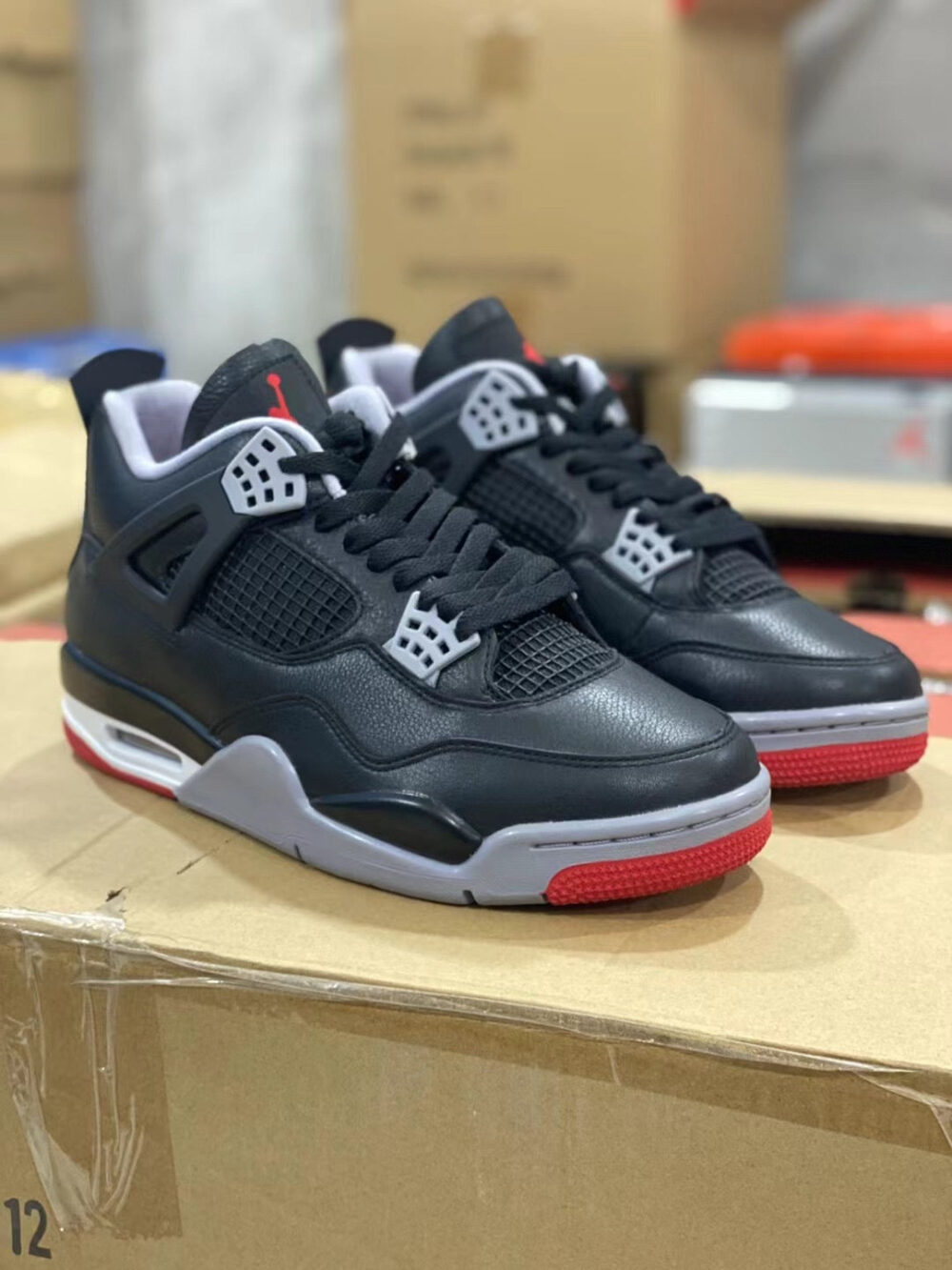 Air Jordan 4 Bred REIMAGINED - 4