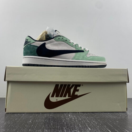 Travis Scott x Air Jordan 1 Green Black - 11
