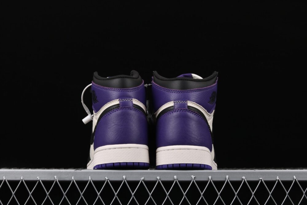 Jordan 1 Retro High Court Purple Black Toe - 8