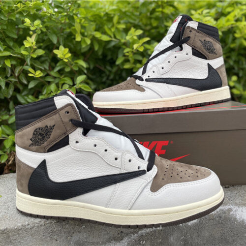 Jordan 1 Retro High Travis Scott Reverse Mocha - 5
