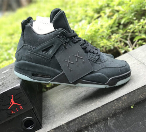 Jordan 4 Retro Kaws Black - 9