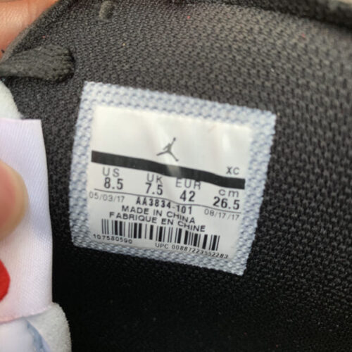 OFF WHITE Air Jordan 1 Chicago Red Extended Size - 18