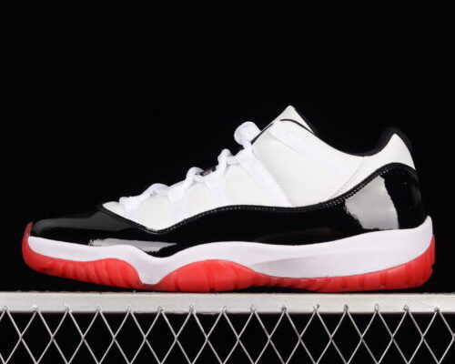 Jordan 11 Retro Low, Concord Bred - 11