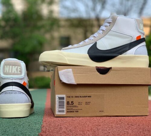 Nike Blazer Mid Off-White Extended Size - 2