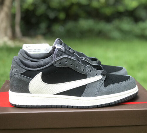 Travis Scott x Air Jordan 1 Low OG Black/Phantom - 9