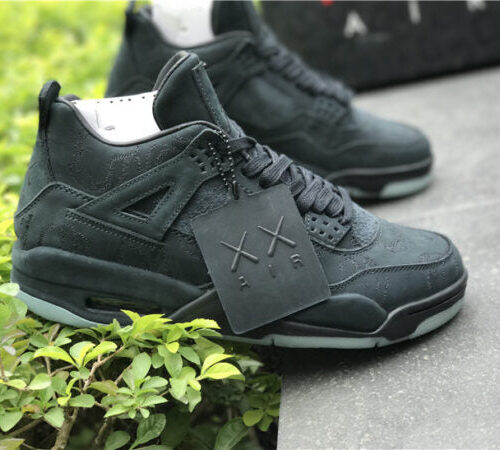 Jordan 4 Retro Kaws Black - 7