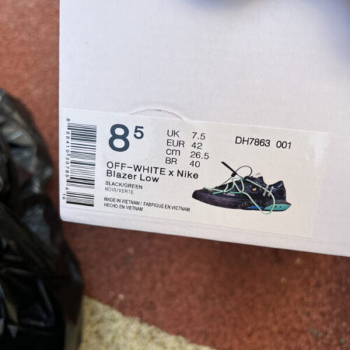 Nike Blazer Low 77 Off-White Electro Green - 20