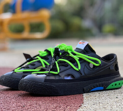 Nike Blazer Low 77 Off-White Electro Green - 10