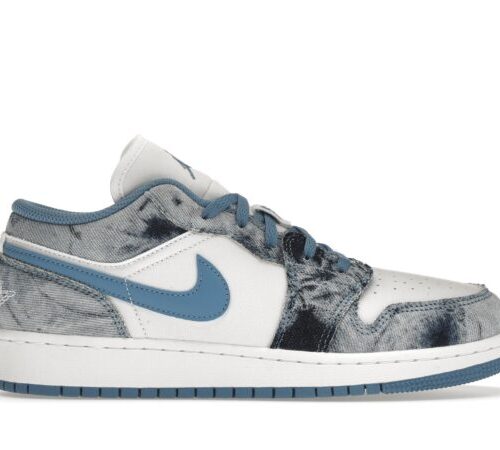 Jordan 1 Low, Washed Denim - 13