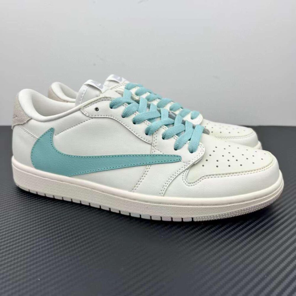 Travis Scott x Air Jordan 1 Low Cream Tiffany - 10