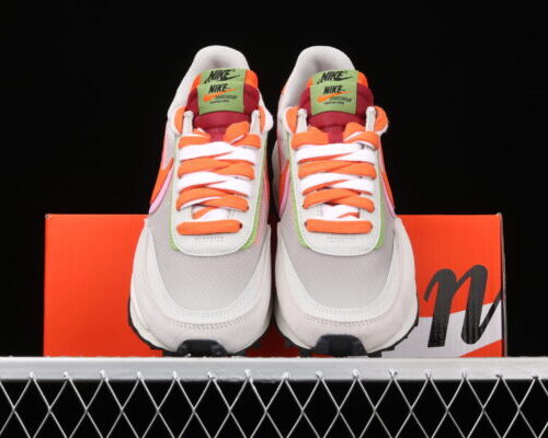 Nike LD Waffle Sacai CLOT Net Orange Blaze - 5