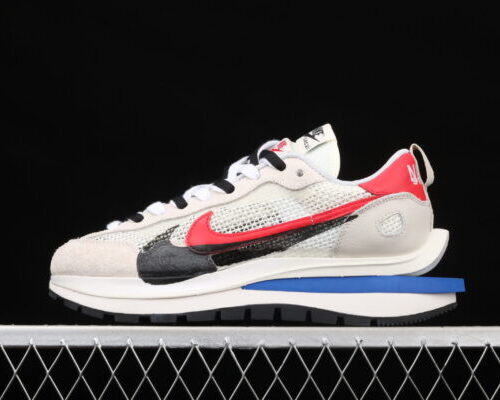 Sacai x Nike LVD Waffle Daybreak Wine Red - 2