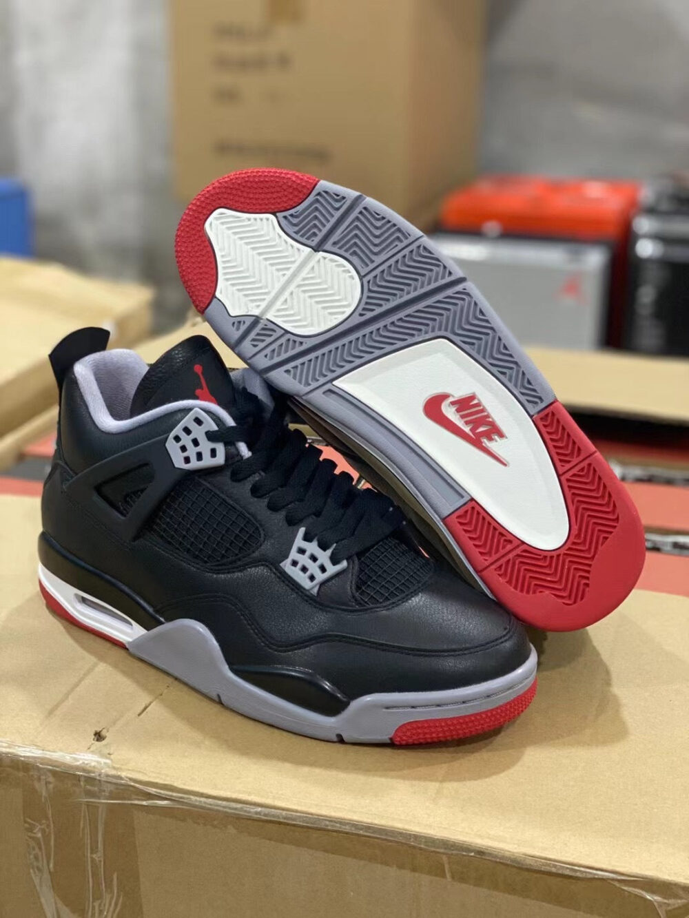 Air Jordan 4 Bred REIMAGINED - 3