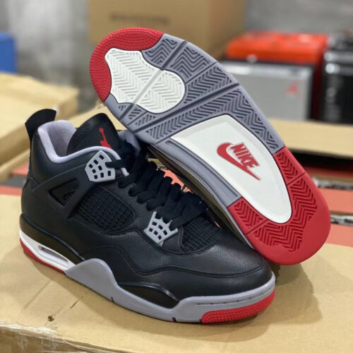 Air Jordan 4 Bred REIMAGINED - 3
