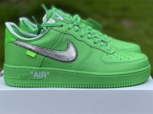 Nike Air Force 1 Low Off-White Light Green Spark - 2