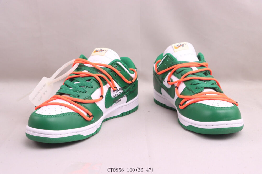 Nike Dunk Low Off-White Pine Green - 4