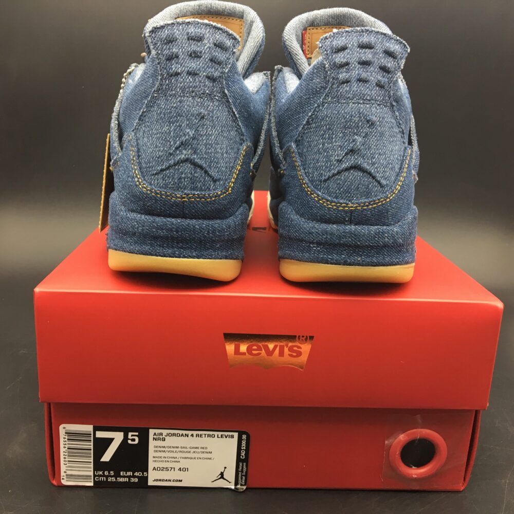 Jordan 4 Retro Levi’s Denim - 14