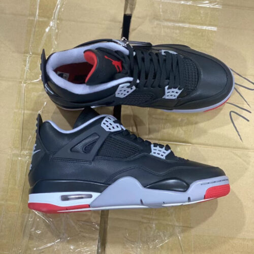 Air Jordan 4 Bred REIMAGINED - 10