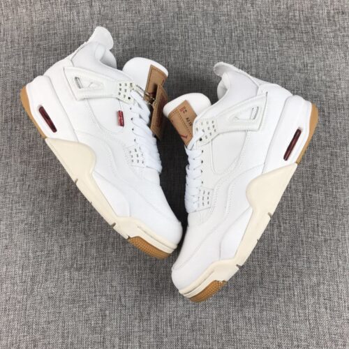 Jordan 4 Retro Levi’s White - 6