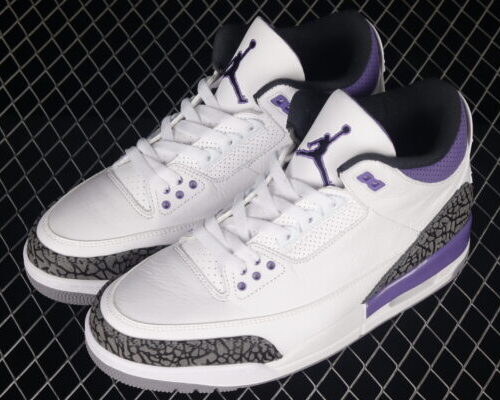 Jordan 3 Retro, Dark Iris - 6