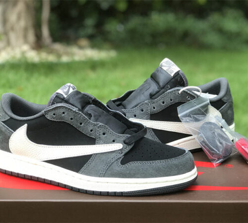 Travis Scott x Air Jordan 1 Low OG Black/Phantom - 6