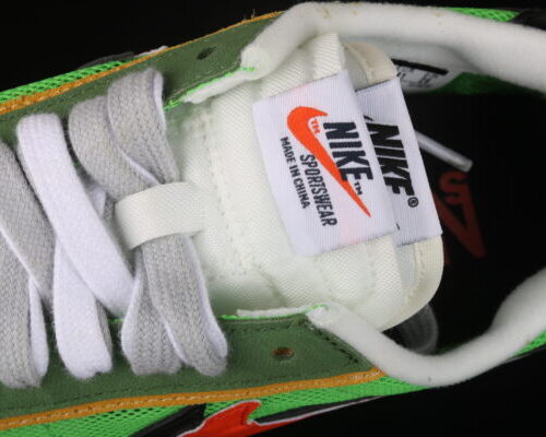 Sacai x Nk LVD Waffle Daybreak, Green Multi - 6