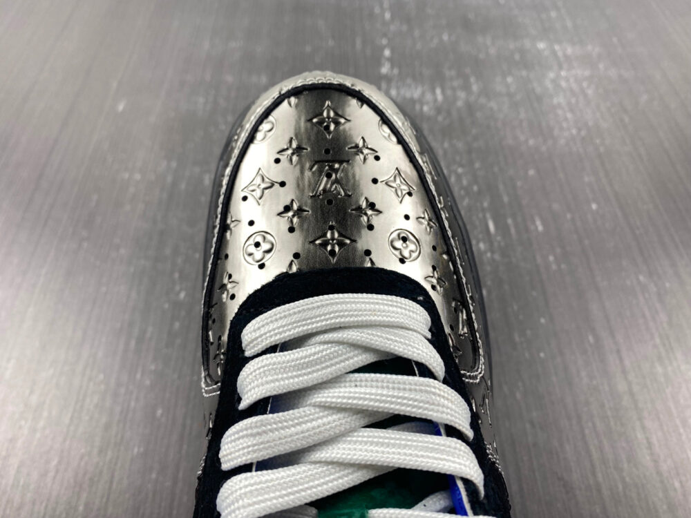 Louis Vuitton x Nike Air Force 1 Chrome Toe - 14