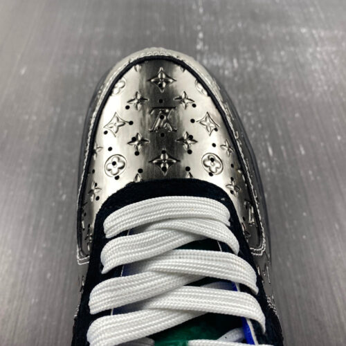 Louis Vuitton x Nike Air Force 1 Chrome Toe - 14