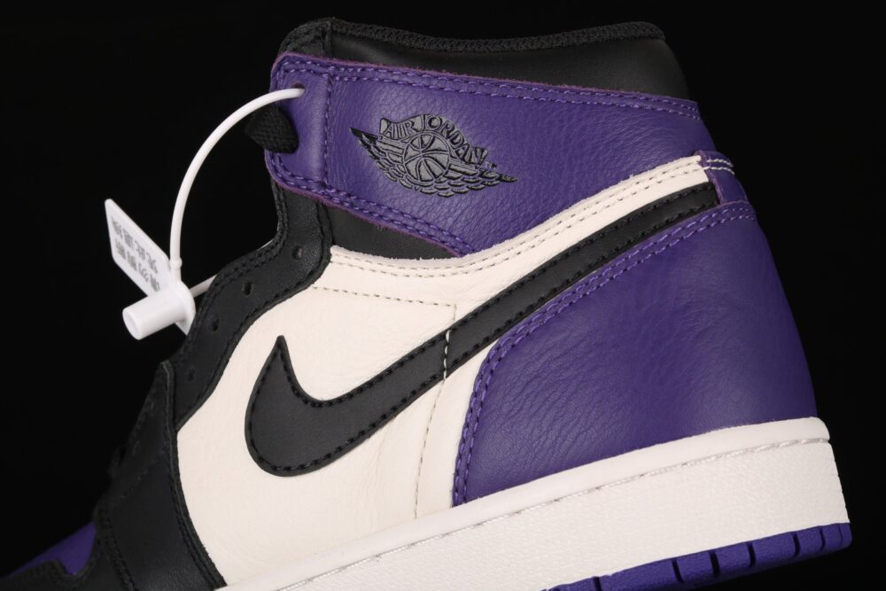 Jordan 1 Retro High Court Purple Black Toe - 4