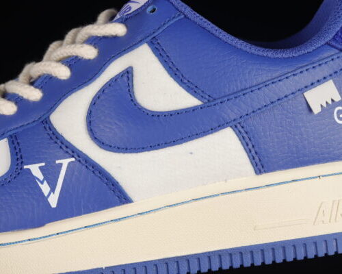 Nike Air Force 1 07 Low LV6, Royal Blue White - 8