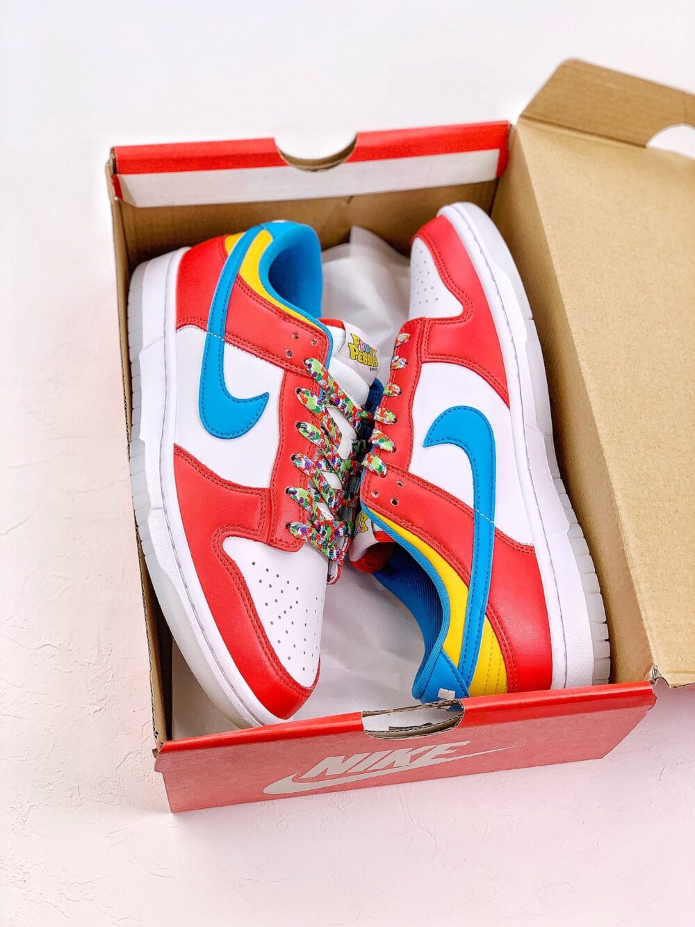 LeBron James x Nike Dunk Low “Fruity Pebbles” - 4