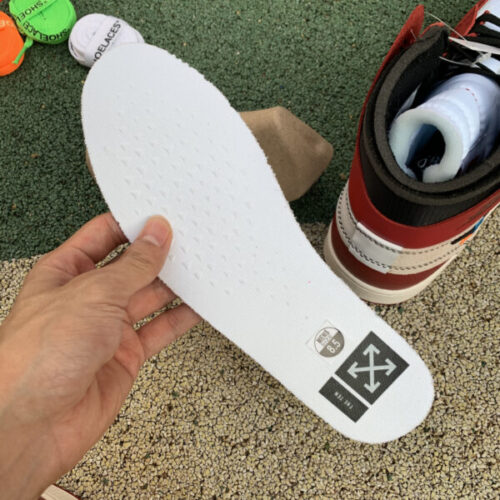 OFF WHITE Air Jordan 1 Chicago Red - 16