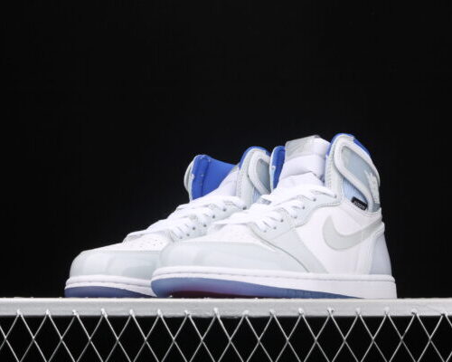 Jordan 1 Retro High, Zoom White Racer Blue - 2