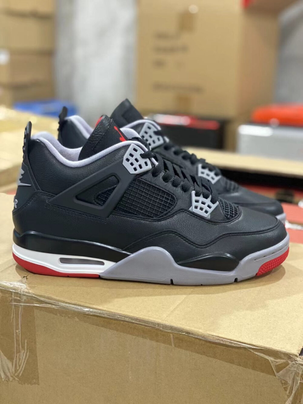 Air Jordan 4 Bred REIMAGINED - 9