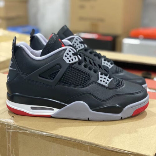 Air Jordan 4 Bred REIMAGINED - 9