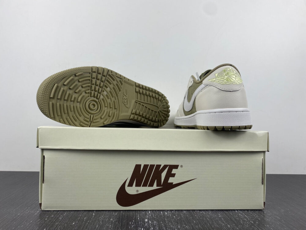 Travis Scott x Air Jordan 1 Low OG SP Golf "Olive" - 8