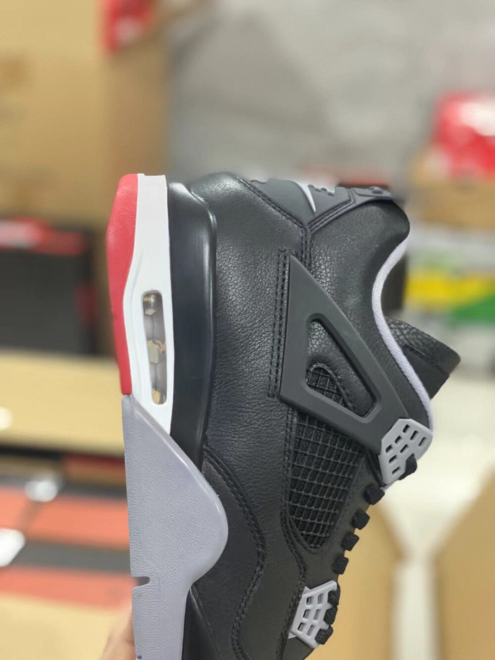 Air Jordan 4 Bred REIMAGINED - 8