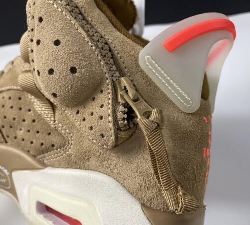 Jordan 6 Retro Travis Scott British Khaki - 18