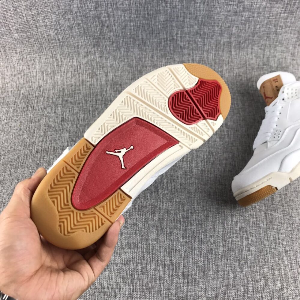 Jordan 4 Retro Levi’s White - 3