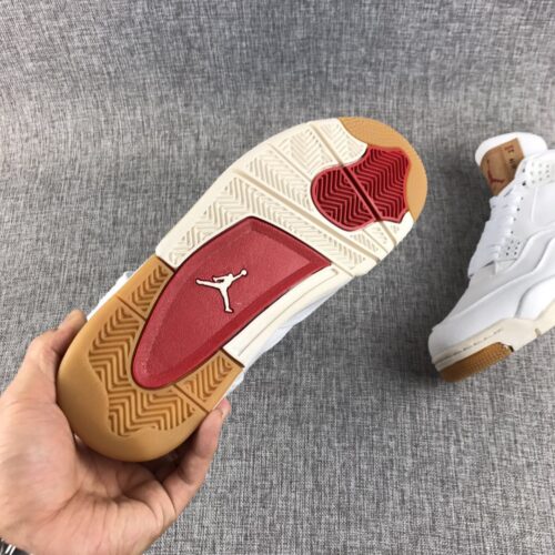 Jordan 4 Retro Levi’s White - 3