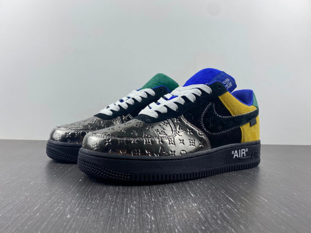 Louis Vuitton x Nike Air Force 1 Chrome Toe - 21