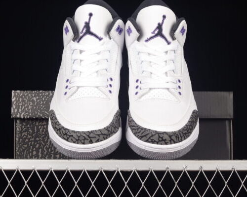 Jordan 3 Retro, Dark Iris - 4