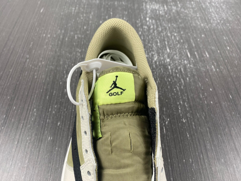 Travis Scott x Air Jordan 1 Low OG SP Golf "Olive" - 15