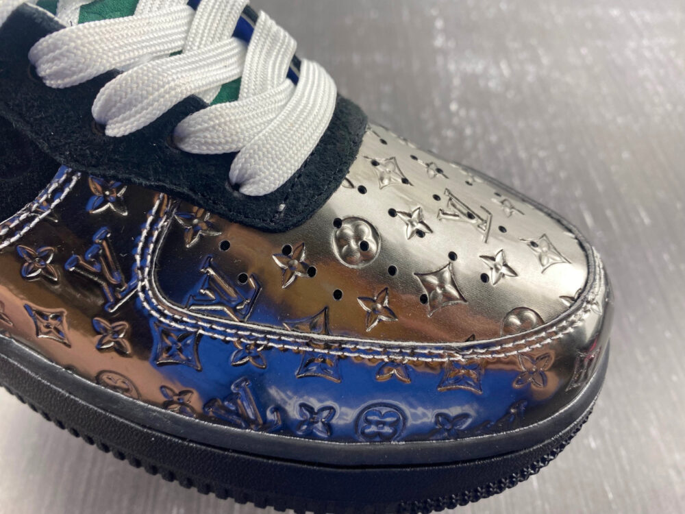 Louis Vuitton x Nike Air Force 1 Chrome Toe - 19