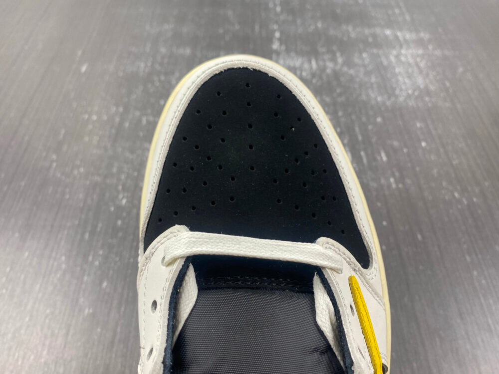 Travis Scott x Air Jordan 1 Yellow White - 6