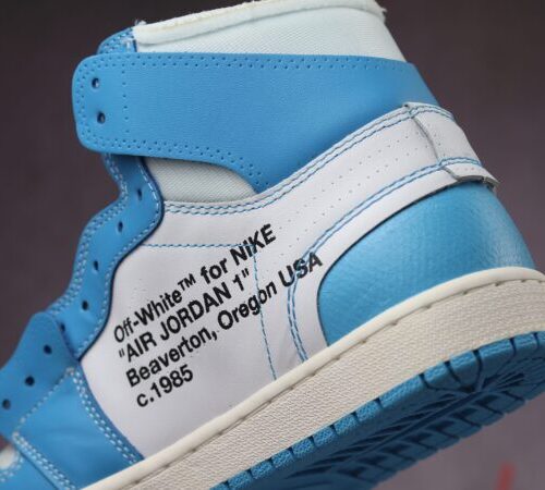Jordan 1 Retro High Off-White University Blue - 5