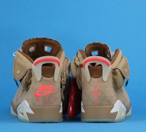 Jordan 6 Retro Travis Scott British Khaki - 17