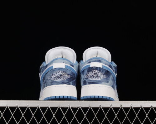 Jordan 1 Low, Washed Denim - 8