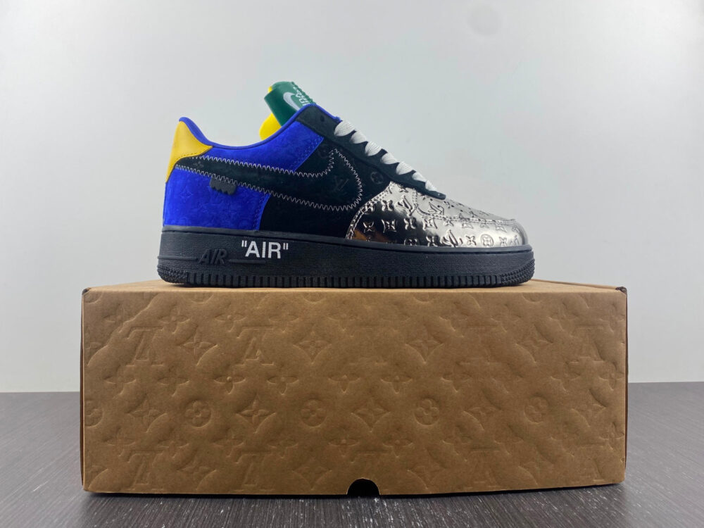 Louis Vuitton x Nike Air Force 1 Chrome Toe - 5
